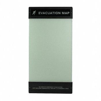 ACCUFORM Evacuation Map Holder 17 in x 11 in, 19TZ56