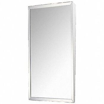 KETCHAM Washroom Mirror 16 in W 30 in H, 19UC66