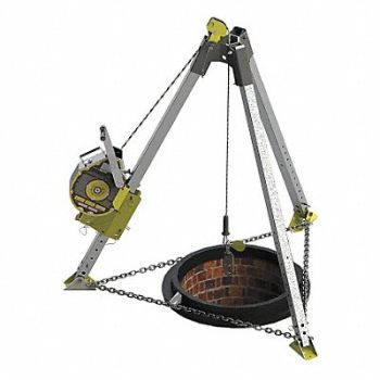GUARDIAN Rescue and Descent System 310 lb Steel, 19UC73
