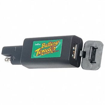 BATTERY TENDER USB Charger No AC Cord Plastic, 19XM24