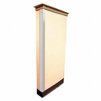 CORTECH Corner Guard 3 In White PVC, 19XZ57