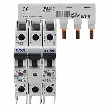 EATON Bus Bar 80A 3 Poles 6 Term 40A Frame, 19YG97
