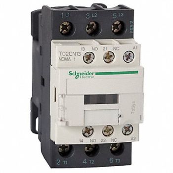 SCHNEIDER ELECTRIC NEMA Magnetic Contactor 27A 120VAC NEMA1, 19YH85