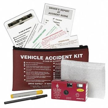 JJ KELLER Accident Report Kit Audit/Inves/Records, 19YK73