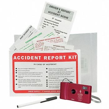 JJ KELLER Accident Report Kit Audit/Inves/Records, 19YK74
