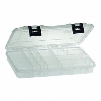 PLANO MOLDING K4978 Compartment Box ProLatch Clear 1 3/4 in, 19YM86