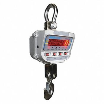 ADAM EQUIPMENT Crane Scale LED 10 000kg/20 000 lb Cap., 19YN72