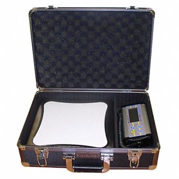 ADAM EQUIPMENT Scale Carrying Case Aluminum Plastic, 19YN98