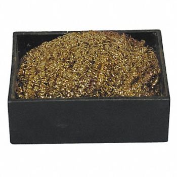 AMERICAN BEAUTY AMER BEAU Brass Sponge Tip Cleaner Case, 19YP75