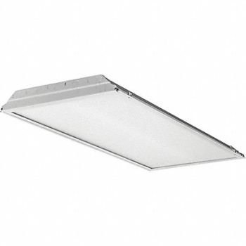 LITHONIA LIGHTING Recessed Troffer 4 ft L 7645 lm 53.2W, 19YR25
