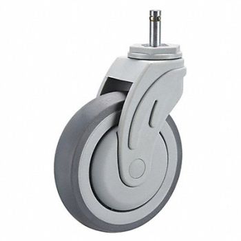 GRAINGER APPROVED Maintenance-Free Fric-Ring Stem Caster, 19YX01