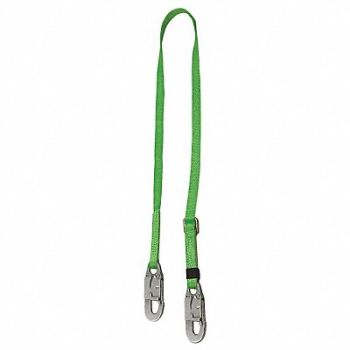 HONEYWELL MILLER LANYARD ADJ.GREEN-ANSI Z8, 19Z658