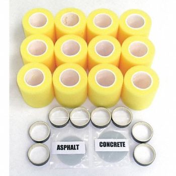 NEWSTRIPE Replacement Rollers 12 PK 3 In., 19ZN22