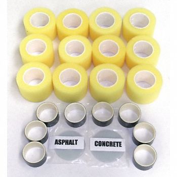 NEWSTRIPE Replacement Rollers 12 PK 2 In., 19ZN23