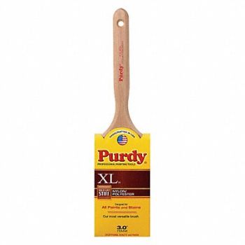 PURDY Brush 3 Flat Sash PET/Nylon 3 3/16 L, 19ZN32