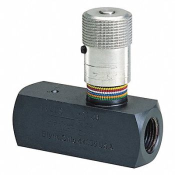 PARKER Flow Control Valve Steel 3/8-18 8 GPM, 1A042