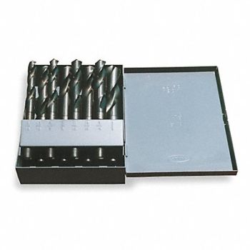 CLE-LINE Reduced Shank Drill Set 8pc HSS, 1A050