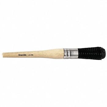 GRAYMILLS Cleaning Parts Brush 2-1/5 in Bristle L, 45NW40