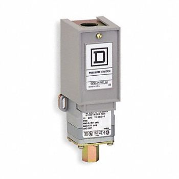 SQUARE D Pressure Switch Stndrd 3 to 150 psi SPDT, 3FJZ4