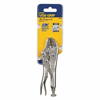 IRWIN VISE-GRIP Locking Plier Plain Grip 5 L, 1A419