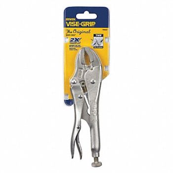 IRWIN VISE-GRIP Locking Plier Plain Grip 7 L, 1A420