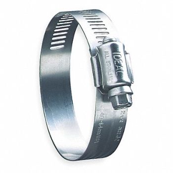 GRAINGER APPROVED Worm Gear Hose Clamp 9/16 W 5 ID PK10, 1A532