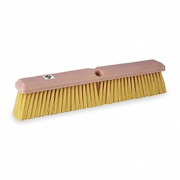 TOUGH GUY Push Broom Head Threaded 24 Sweep Face, 1A841