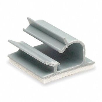 TY-RAP Cable Clip Locking Gray PK25, 1A875
