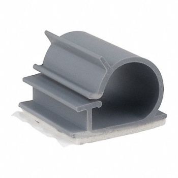 TY-RAP Cable Clip Locking Gray PK25, 1A876