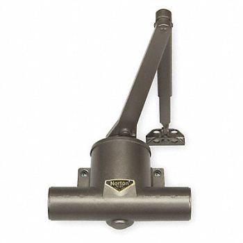 NORTON DOOR CONTROLS D1123 Hydraulic Door Closer Left Handed Bronze, 1ABF6