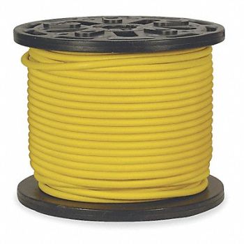 CONTINENTAL Air Hose 1/2 ID x 500 ft L Yellow, 1ABT5