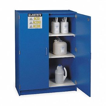 JUSTRITE Acid Safety Cabinet 60 in H 42 in W, 1AG24