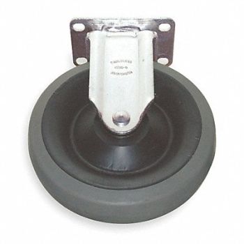 RUBBERMAID COMMERCIAL PRODUCTS Caster Rigid For Use With 6180 6180-88, 1AGZ3