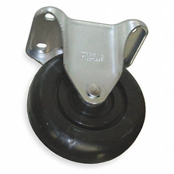 RUBBERMAID COMMERCIAL PRODUCTS Rigid Caster For Use With 4708 4712, 1AGZ9