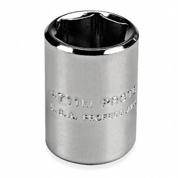 PROTO Socket Steel Chrome 15 mm, 429M83