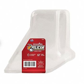WOOSTER Bucket Lid 1 qt 8 1/2 8 1/2 L 7 W PK3, 1AHE2