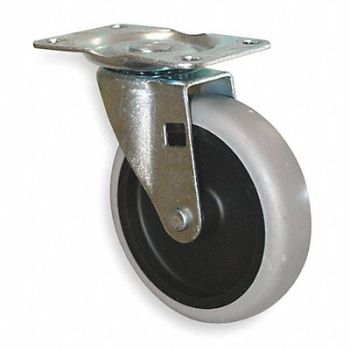 RUBBERMAID COMMERCIAL PRODUCTS Swivel Caster 4 in Use With 5M639 3LU59, 1AHU4