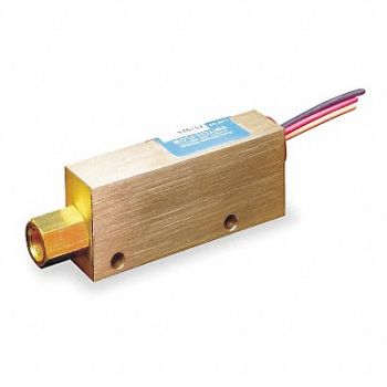 GEMS SENSORS Liquid Flow Switch Piston SPDT 20VA, 1ALU9