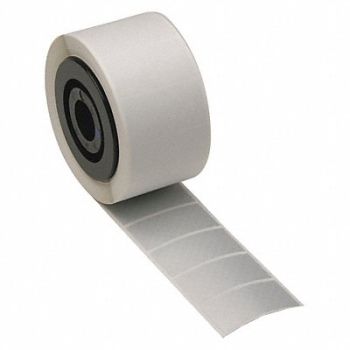 BRADY Tamper Evident Label Silver Polyester, 1ANA1