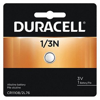 DURACELL Button Battery Lithium 3VDC 1/3 N, 1ANB8