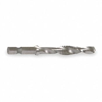 GREENLEE Drill/Tap/Countersink Bit 3/8-16x3 1/4 L, 1ANZ5