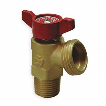 GRAINGER APPROVED Boiler Drain Valve Quarter Turn 1/2 In, 1APV5