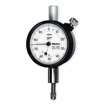 MITUTOYO Dial Indicator 0 to 0.250 In 0-100, 1ARB1
