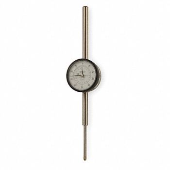 MITUTOYO Dial Indicator 0 to 2 In 0-100, 1ARD3