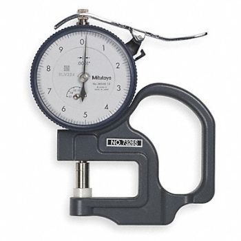 MITUTOYO Dial Thickness Gauge Accuracy +/-0.0002, 1ARV1