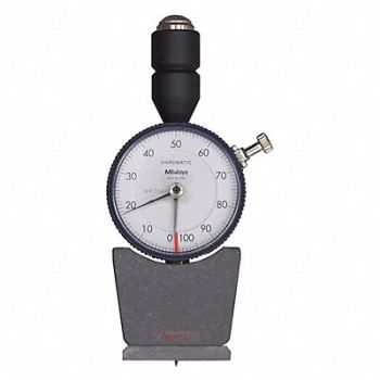 MITUTOYO Analog Durometer Shore D 1.73 x 0.71 In, 1ZRT5