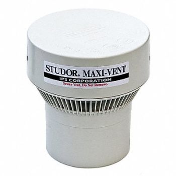 STUDOR Air Admittance Valve Fits Size 3 to 4, 1ATD5