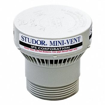 STUDOR Air Admittance Valve Pipe 1 1/2 To 2 In, 1ATD6