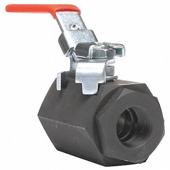 DYNAQUIP CONTROLS CS Ball Valve Inline FNPT 1 in, 1AWT5