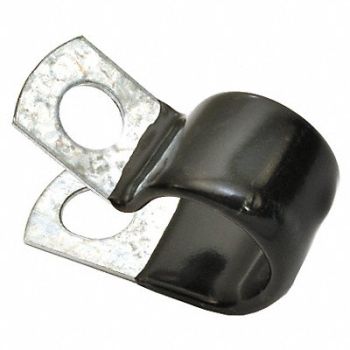 GRAINGER APPROVED Clamp OD 3 In 3/4 In W Steel Vinyl PK5, 1BAA9